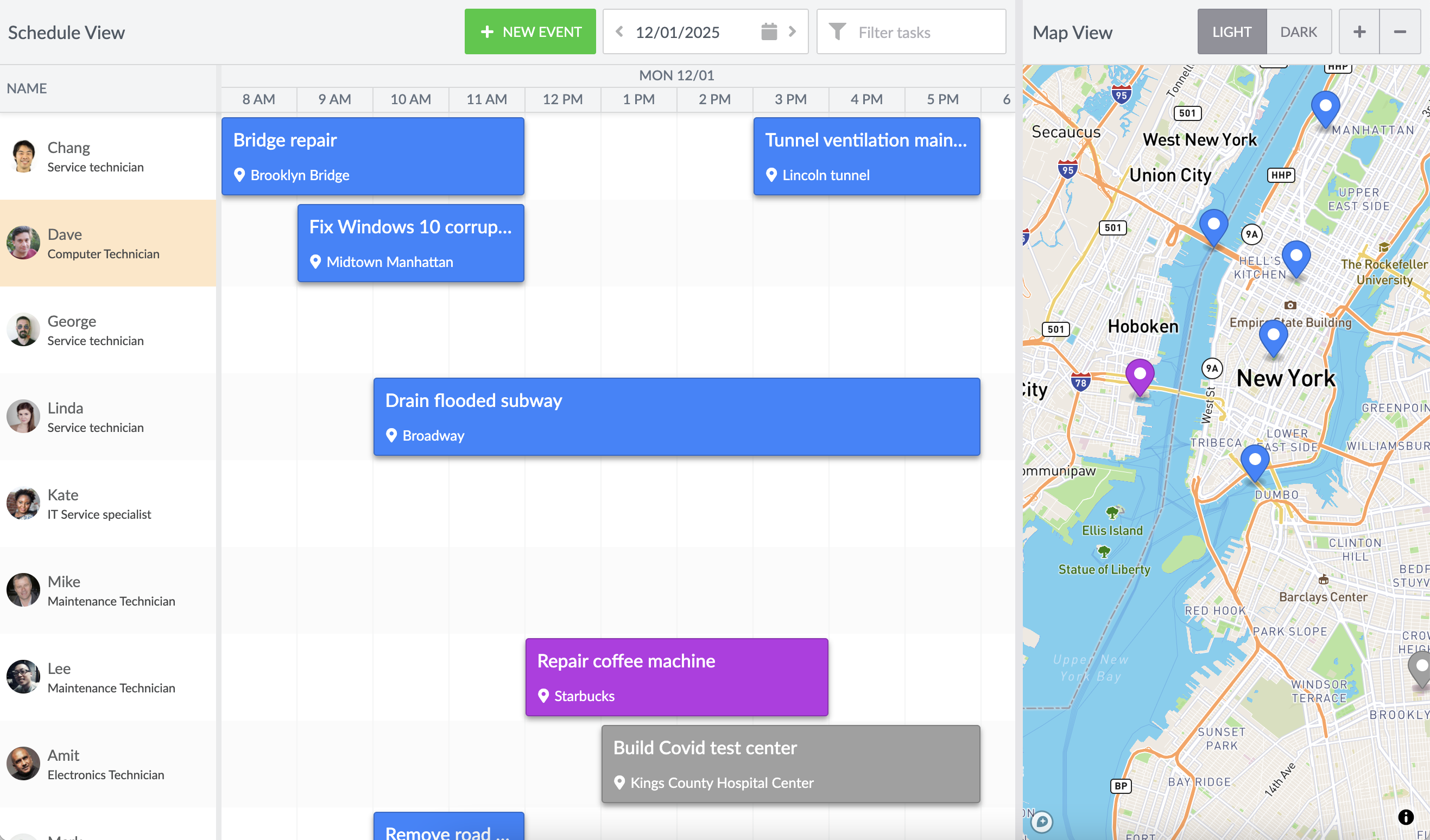 Updates in the Scheduling engine leads to beautiful animations